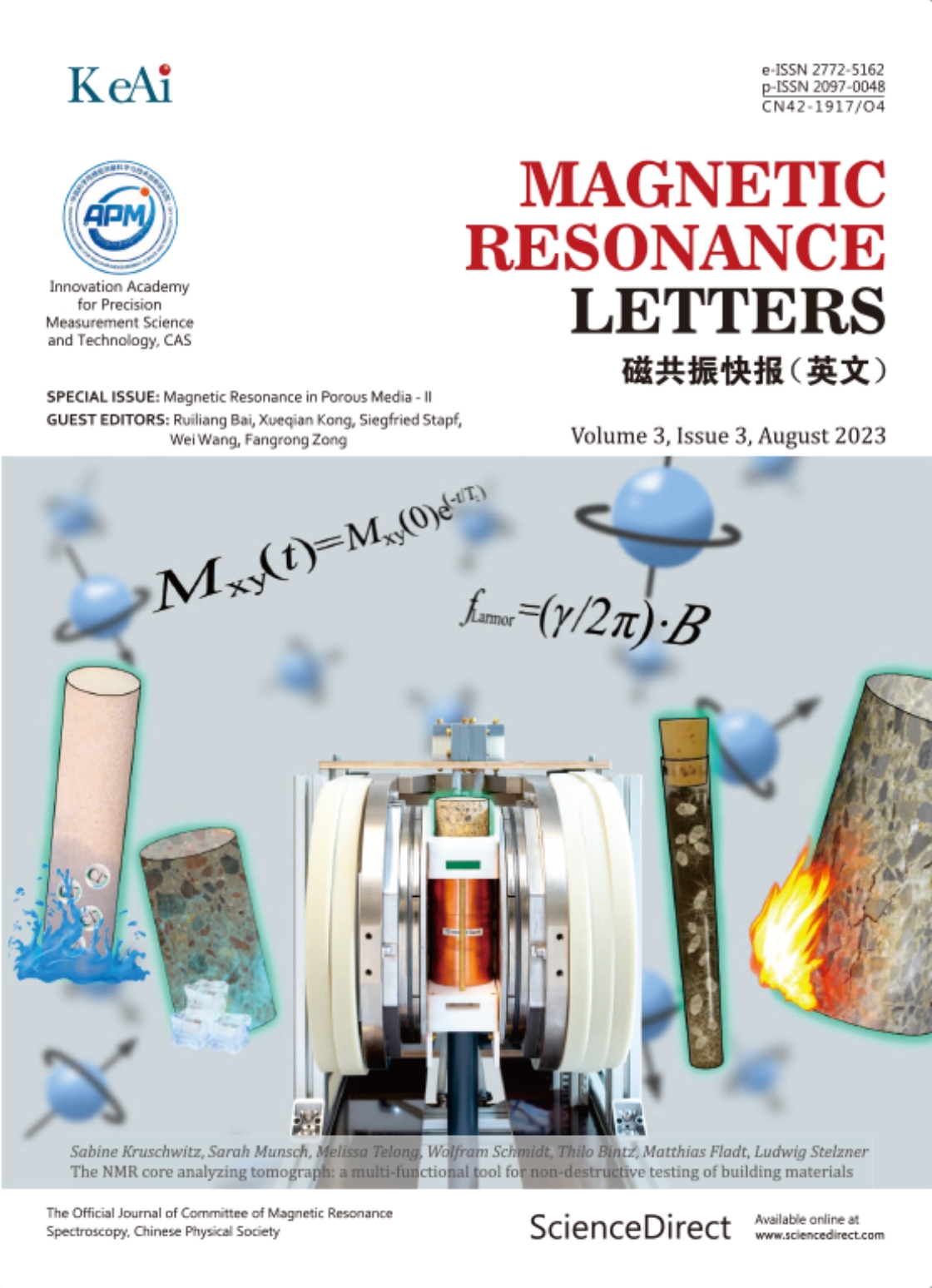 Volume 3 Issue 3 The NMR core analyzing tomograph a